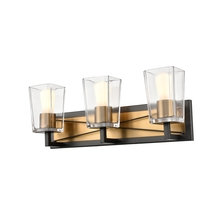 DVI Lighting DVP46943BR+GR-CL - Riverdale 3 Light Vanity