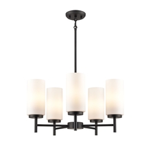 DVI Lighting DVP47125EB-OP - Manitou 5 Light Chandelier