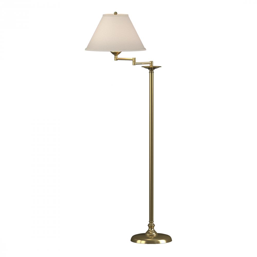 Simple Lines Swing Arm Floor Lamp