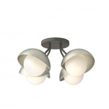 Hubbardton Forge - Canada 121375-SKT-20-85-GG0711 - Brooklyn 4-Light Single Shade Semi-Flush