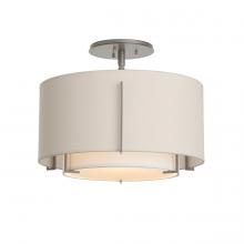 Hubbardton Forge - Canada 126501-SKT-82-SF1099-SE1590 - Exos Small Double Shade Semi-Flush