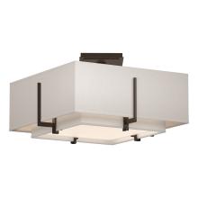 Hubbardton Forge - Canada 126507-SKT-05-SF1205-SE1605 - Exos Square Small Double Shade Semi-Flush