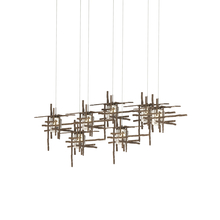 Hubbardton Forge - Canada 131095-SKT-LONG-05-II0728 - Tura 7-Light Seeded Glass Pendant