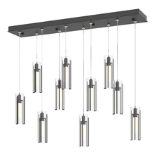 Hubbardton Forge - Canada 131204-SKT-STND-10-ZM0065 - Exos Glass 10-Light Pendant