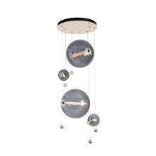 Hubbardton Forge - Canada 139052-LED-STND-84-YL0694 - Abacus 4-Light Round LED Pendant