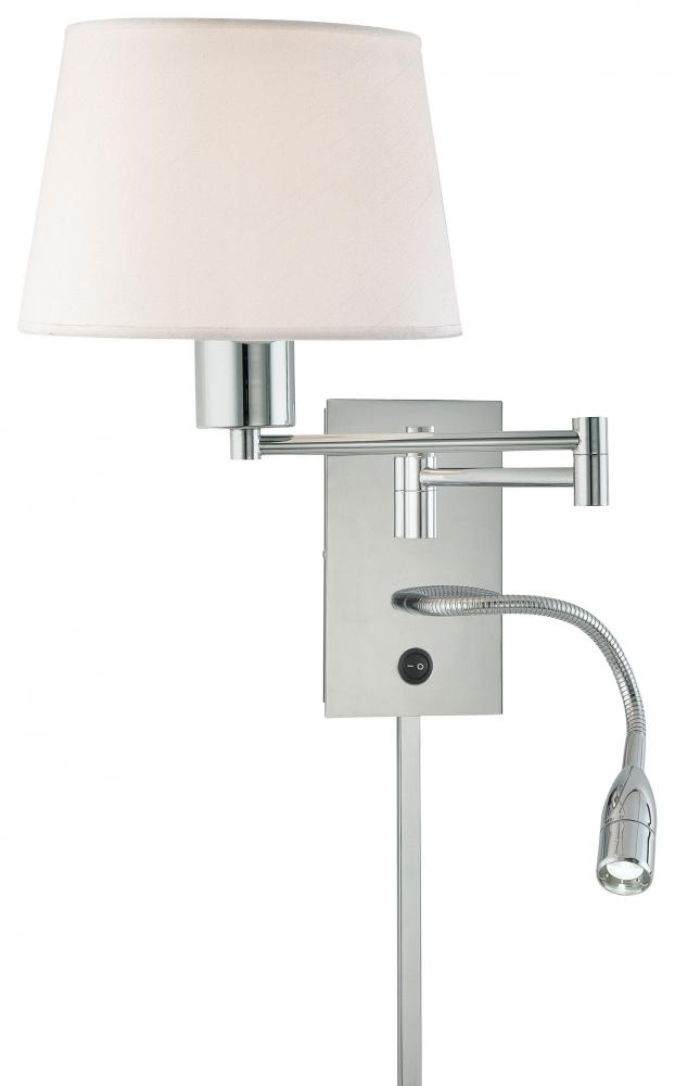 George&#39;s Reading RoomÃ¢â€žÂ¢ - 1 Light LED Swing Arm Wall Lamp