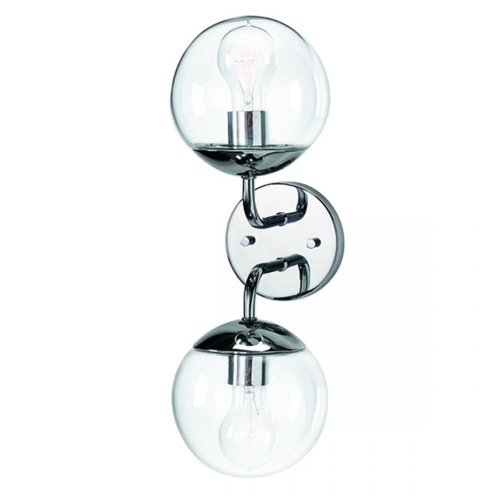 Eclipse Wall Sconces Polished Chrome