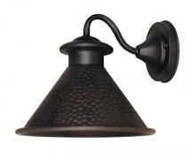 World Imports WI9003S89 - Dark Sky Essen 1-Light Outdoor Bronze Short-Arm Wall Lamp