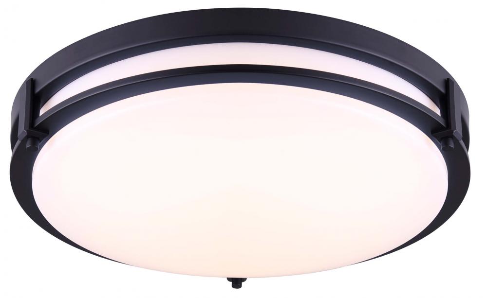 Gilda, LFM112A16BN, 16&#34; LED Flush Mount, Acrylic, 29W LED (Integrated), Dimmable, 1800 Lumens, 3