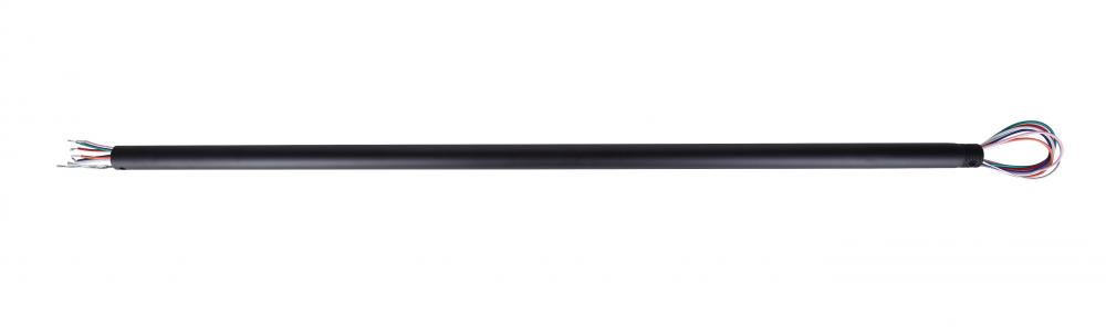 Replacement 36&#34; Downrod for DC Motor Fans, MBK Color, 1&#34; Diameter with Thread