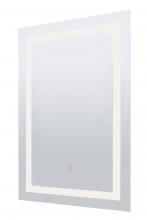 Canarm LR8101A2836D - LED Mirror, LR8101A2836D, 28&#34; W x 36&#34; H, Touch Button, 57W, 3000K, 80 CRI, Memory switch