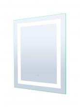 Canarm LM101A2331D - LED Sq. Mirror, 23.6&#34; W x 31.5&#34; H, On off Touch Button, 43W, 3000K, 80 CRI