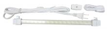 Canarm SWLED-10/WHT-C - 10&#34; White LED Wand: 16 LEDs, 4100K, 120V, with cord, switch, and connector