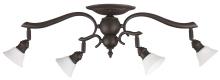 Canarm IT217A04ORB10 - Addison 4 Light Track Lighting, Bronze Finish