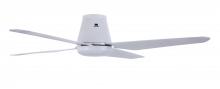 Beacon Lighting America 21300101 - Lucci Air Aria Hugger 52&#34; CTC Matte White Light with Remote Ceiling Fan