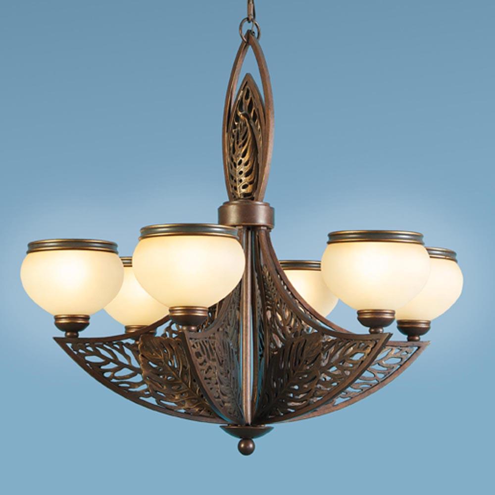 Bronze Up Chandelier