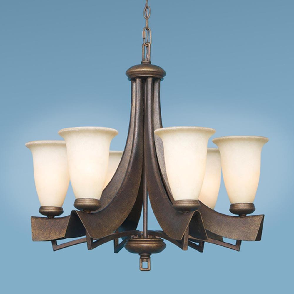 Bronze Up Chandelier