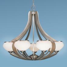 Authenticity 10-0088-07-24 - Nickel Up Chandelier