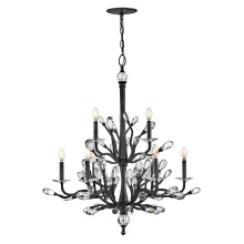 Fredrick Ramond Merchant FR46809BGR - Medium Two Tier Chandelier