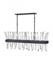 Fredrick Ramond Merchant FR30908BLK - Medium Four Light Linear