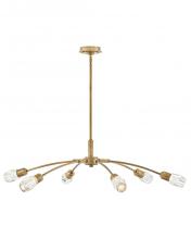 Fredrick Ramond Merchant FR33326HB - Large Single Tier Chandelier