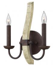 Fredrick Ramond Merchant FR40572IRR - Medium Two Light Sconce