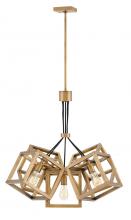 Fredrick Ramond Merchant FR42444BBZ - Medium Single Tier Chandelier