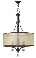 Fredrick Ramond Merchant FR45604FBZ - Medium Drum Chandelier