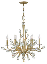 Fredrick Ramond Merchant FR46806CPG - Medium Single Tier Chandelier