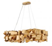 Fredrick Ramond Merchant FR48605DXG - Large Six Light Linear Chandelier