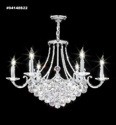 Jacqueline 6 Arm Chandelier