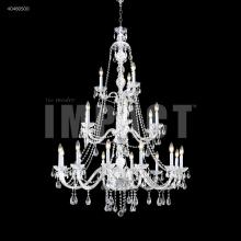 James R Moder 40480S00 - Palace Ice 21 Arm Chandelier