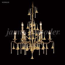 James R Moder 96329AG22E-97 - Murano Collection 9 Arm Chandelier