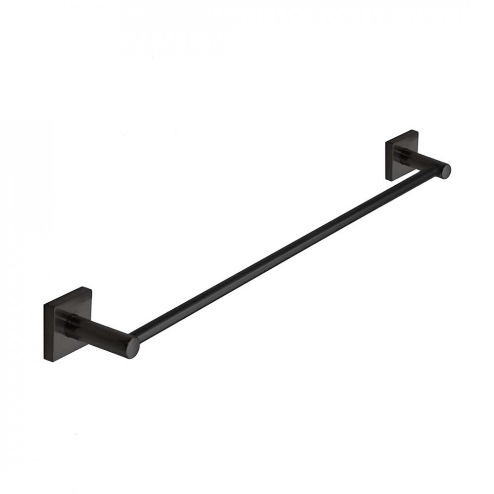 Square Style 24&#34; Towel Bar - Matte Black(US19)