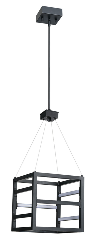 Vivio Tivoli small LED 12&#34; Square Pendant - MB 25W 4000K