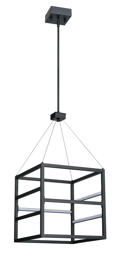 Vivio Tivoli large LED 18&#34; Square Pendant - MB 35W 4000K