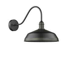 HOMEnhancements 70067 - Vivio Gia 1-Light 15.5&#34; Large Gooseneck Barn Light - Matte Black