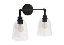 HOMEnhancements 70181 - Vivio Milla 2-Bulb Vanity Light - MB