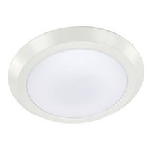 HOMEnhancements 18128 - White 5/6&#34; LED Disk Light - 15W - 3000K Dimmable