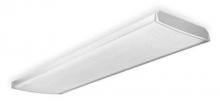 HOMEnhancements 18353 - 2-Bulb 48&#34; Prismatic Wraparound Fixture - LED-120V Only - No Ballast