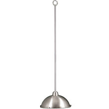 HOMEnhancements 14223 - 13&#39; Metal Dome Pendant Cover - Frosted Glass - NK