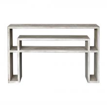 Uttermost 25839 - Uttermost Genara Bone White Carved Console Table