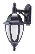 Wave Lighting S11VF-LR15W-BK - EVERSTONE WALL LANTERN