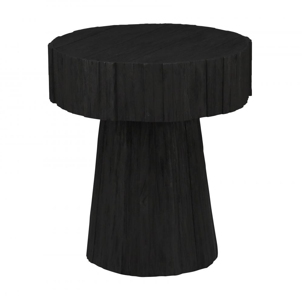 Minato Accent Table - Shou Sugi Ban