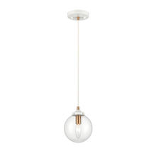 ELK Home 24436/1 - Boudreaux 6&#39;&#39; Wide 1-Light Mini Pendant - Matte White