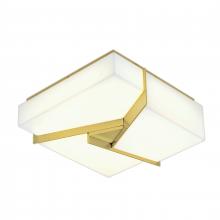 ELK Home 5396-SB-MA - Candeau 12.75&#39;&#39; Wide Integrated LED Flush Mount - Satin Brass