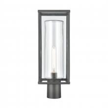 ELK Home 90014/1 - Augusta 19.75&#39;&#39; High 1-Light Outdoor Post Light - Matte Black