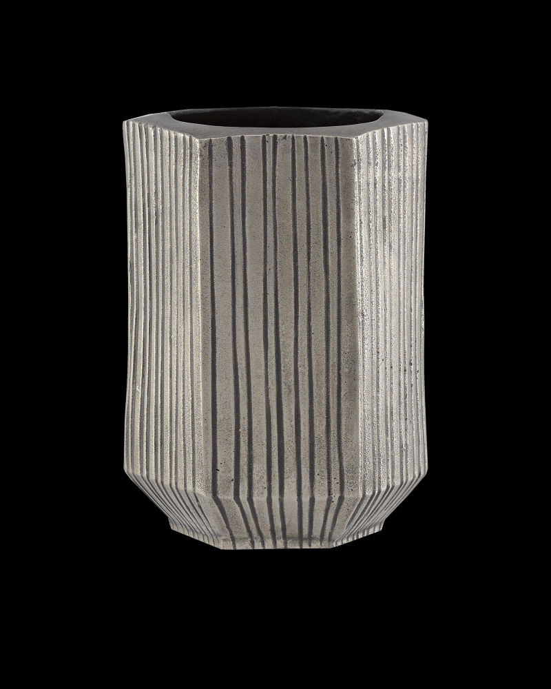 Bavi Silver Large Vase