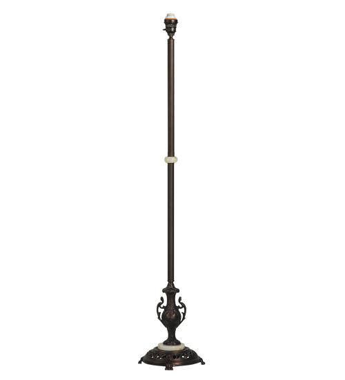 63&#34; High Urn Handle Torchiere Floor Base