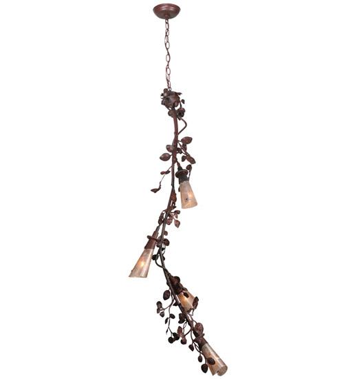 16&#34;W Vinca Vine 4 LT Chandelier